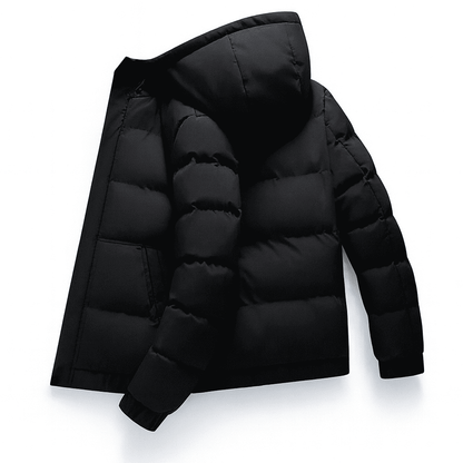 Steppjacke mit Kapuze