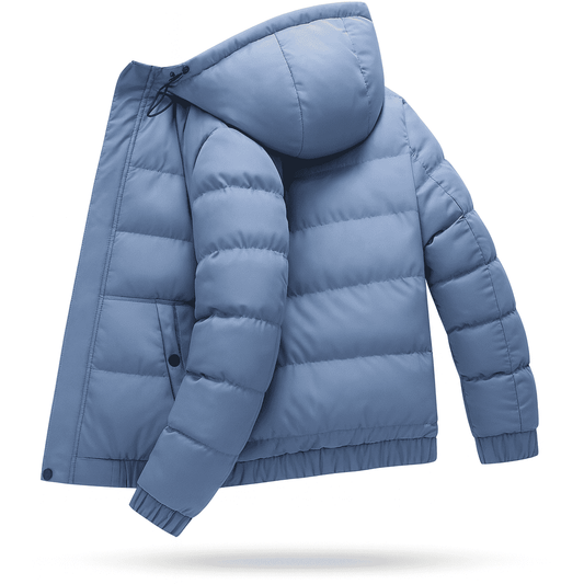 Steppjacke mit Kapuze